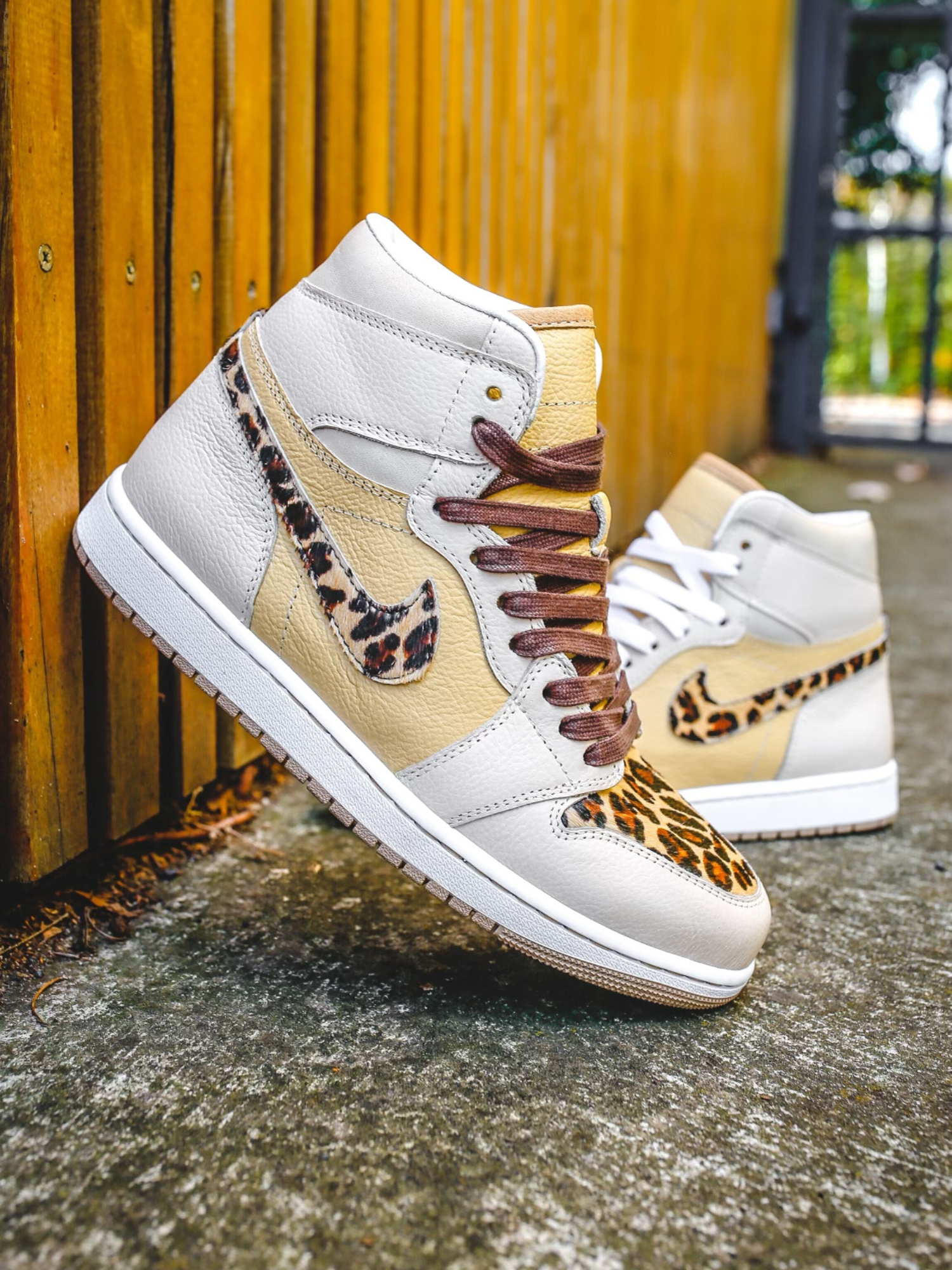 Nike air deals jordan 1 leopard