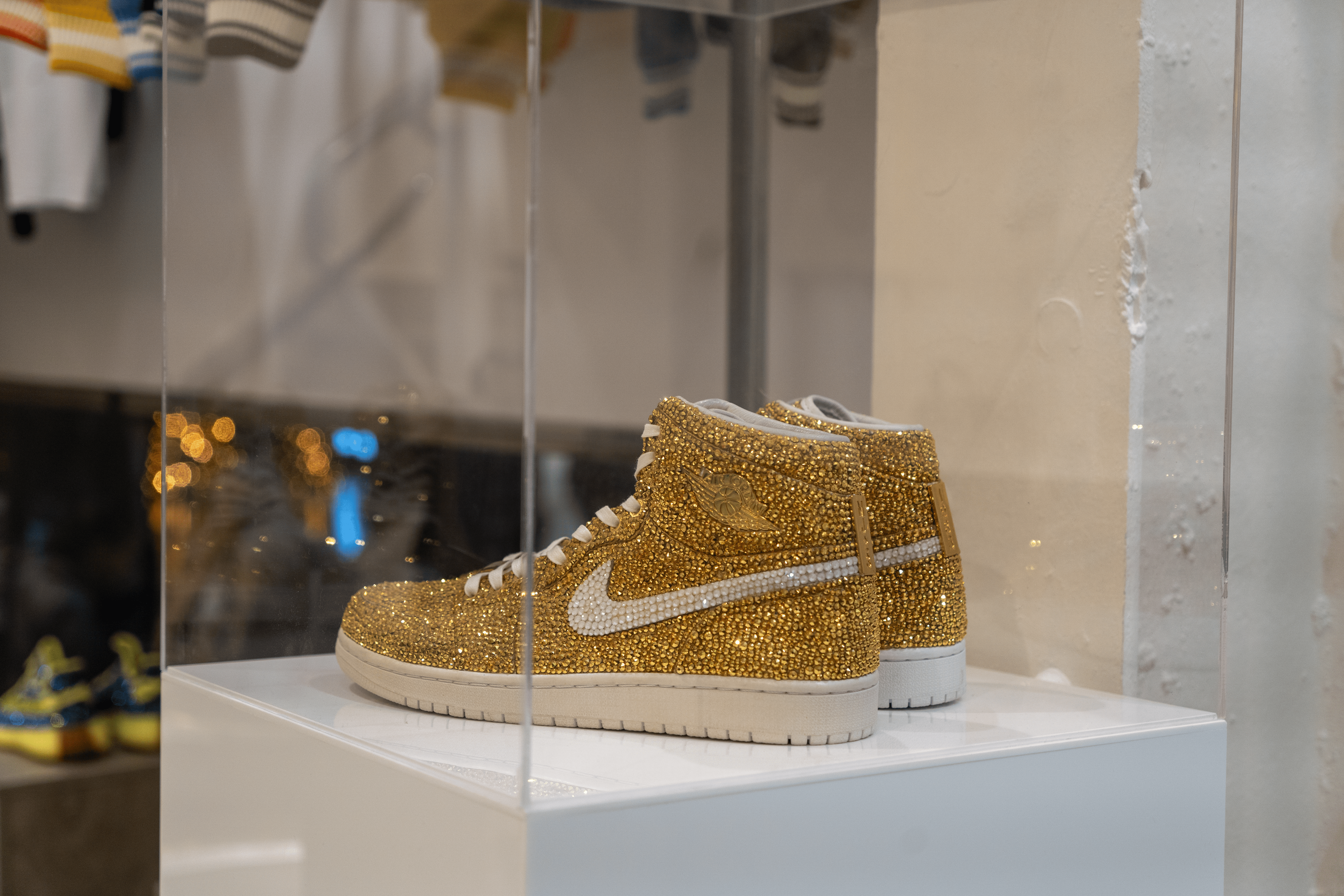 Rare SwarovskI Crystal Custom Sneaker in CANVSS Store